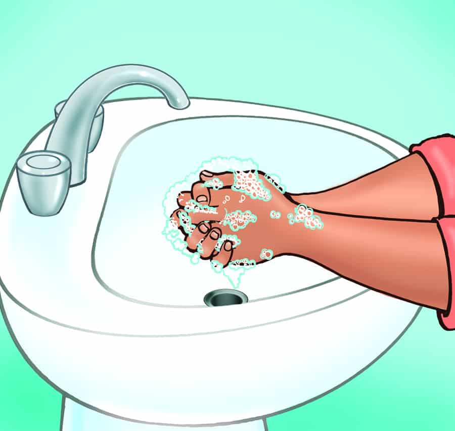 free clipart images hand washing - photo #44